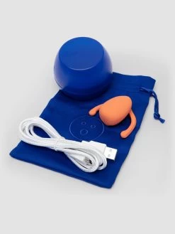 Dame Eva Hands-Free Rechargeable Silicone Clitoral Vibrator -Online Sex toys shop 86078 a39664 orange 003
