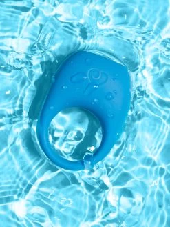 Lovehoney Mon Ami Silicone Vibrating Love Ring -Online Sex toys shop 86110 a48305 blue 005