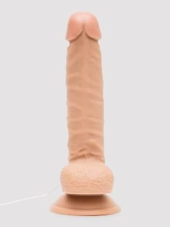 Lifelike Lover Classic Realistic Dildo Vibrator 8 Inch -Online Sex toys shop 86113 a22817 flesh tan 002