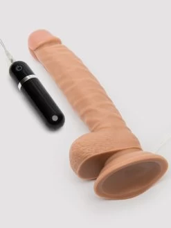 Lifelike Lover Classic Realistic Dildo Vibrator 8 Inch -Online Sex toys shop 86113 a22817 flesh tan 004