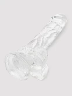 Lovehoney Enjoy Clear Dildo With Balls 7 Inch -Online Sex toys shop 86115 a48310 clear 003