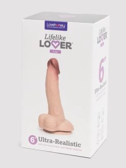 Lifelike Lover Luxe Ultra Realistic Silicone Dildo 6.5 Inch 13 Lifelike Lover Luxe Ultra Realistic Silicone Dildo 6.5 Inch -Online Sex toys shop 86123 a48316 flesh pink 005
