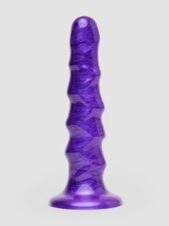 Lovehoney New Wave Metallic Wavy Textured Dildo 6.5 Inch