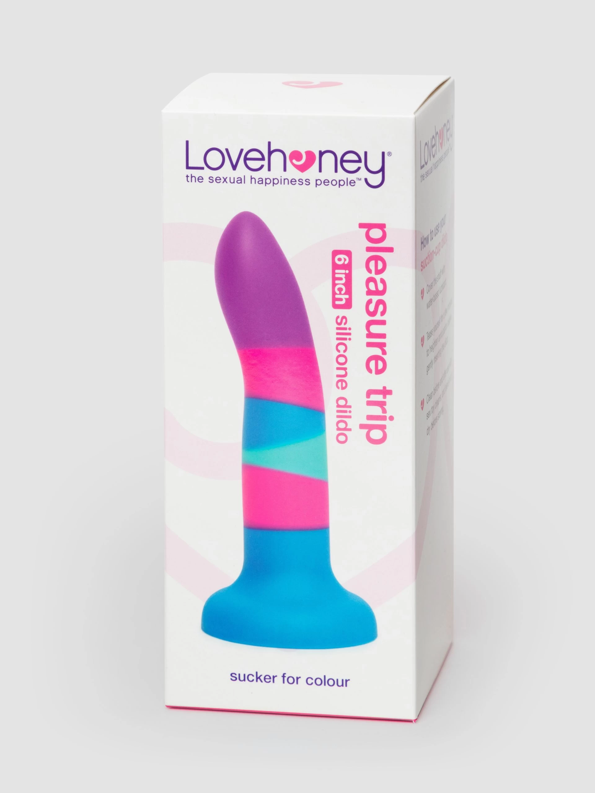 Lovehoney Pleasure Trip Liquid Silicone Non-Realistic Dildo 6 Inch 9 Lovehoney Pleasure Trip Liquid Silicone Non-Realistic Dildo 6 Inch - Image 7
