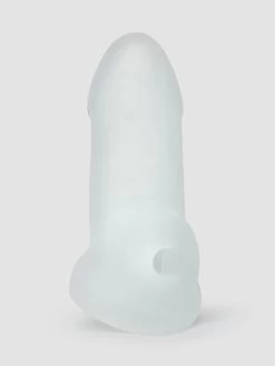 Perfect Fit Fat Boy Ultra Thin 4 Inch Penis Extender Sleeve With Ball Loop