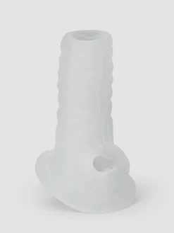 Perfect Fit 4 Inch Open Ended Penis Sleeve With Ball Loop