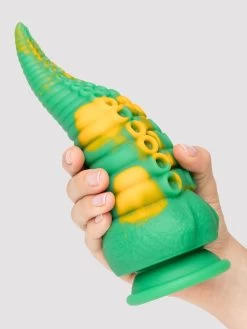 Fantasy Silicone Monster Tentacle Dildo 6.5 Inch -Online Sex toys shop 86185 a48370 green 005