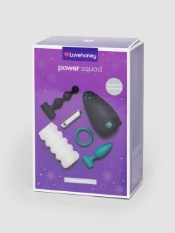 Lovehoney Power Squad Male Sex Toy Kit (6 Piece) -Online Sex toys shop 86207 a48393 black 005