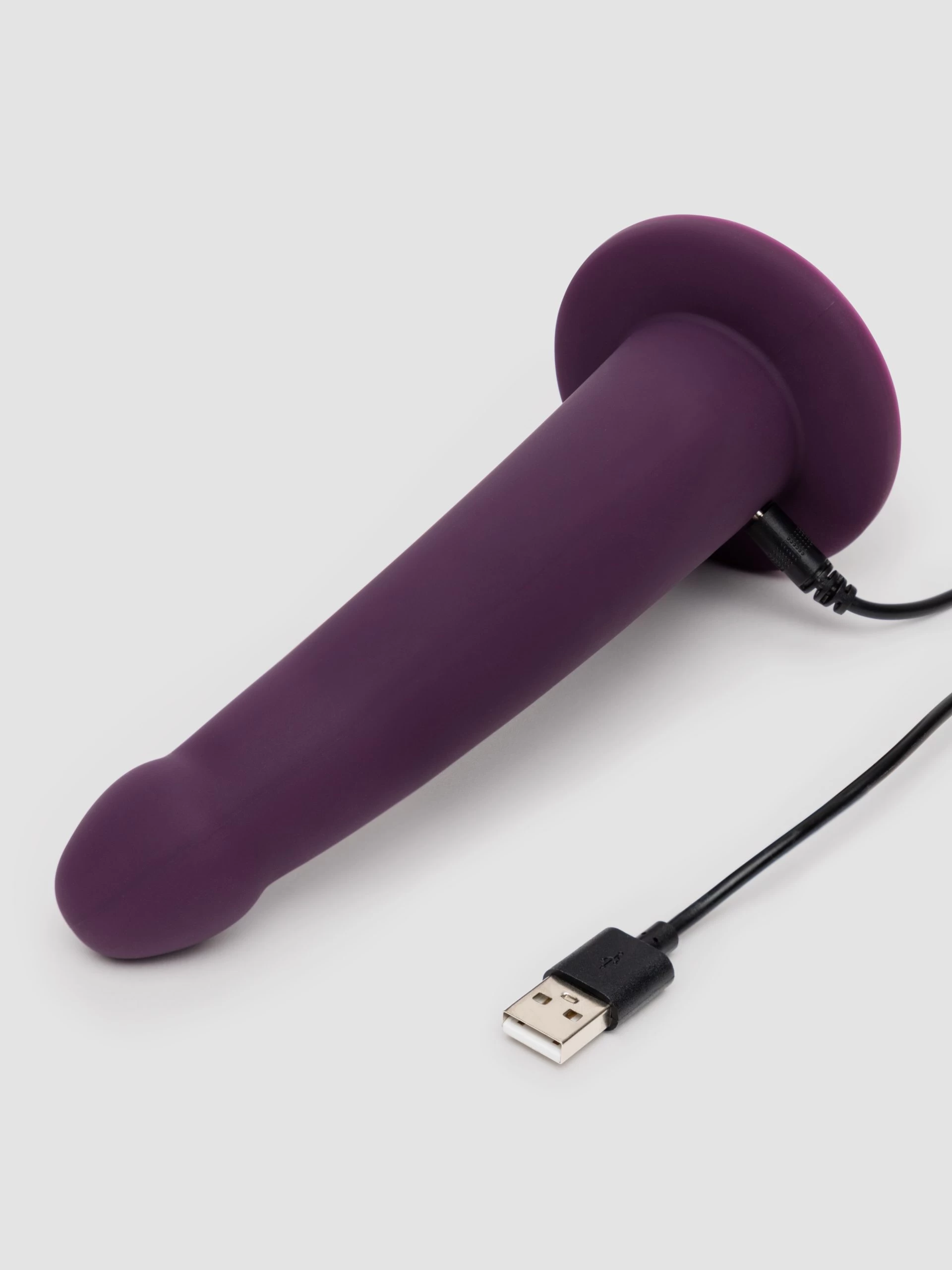 Lovehoney Velvet Dream Rechargeable Liquid Silicone Vibrating Dildo 7 Inch 5 Lovehoney Velvet Dream Rechargeable Liquid Silicone Vibrating Dildo 7 Inch - Image 3