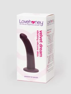 Lovehoney Velvet Dream Rechargeable Liquid Silicone Vibrating Dildo 7 Inch 13 Lovehoney Velvet Dream Rechargeable Liquid Silicone Vibrating Dildo 7 Inch -Online Sex toys shop 86211 a48397 purple 005