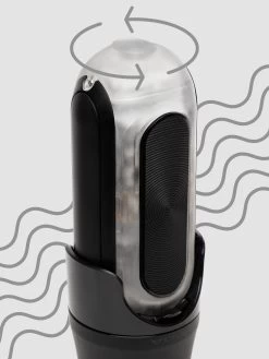 TENGA Flip Zero EVR Vibrotation Rechargeable Vibrating Male Masturbator -Online Sex toys shop 86214 a48399 black 001