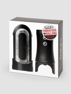 TENGA Flip Zero EVR Vibrotation Rechargeable Vibrating Male Masturbator -Online Sex toys shop 86214 a48399 black 007