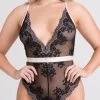 Lovehoney Lustrous Lace Sheer Black Teddy -Online Sex toys shop 86250 a48422 black regular 000