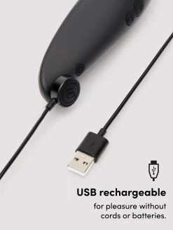 Womanizer X Lovehoney Classic Rechargeable Clitoral Stimulator -Online Sex toys shop 86257 a48429 black 003