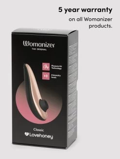 Womanizer X Lovehoney Classic Rechargeable Clitoral Stimulator -Online Sex toys shop 86257 a48429 black 005
