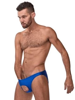 Male Power Blue Pouchless Open Front Briefs -Online Sex toys shop 86273 a18048 blue regular 002