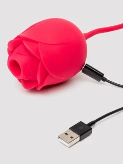 Lovehoney Power Petal 2-in-1 Clitoral Suction Stimulator With Thrusting Egg Vibrator -Online Sex toys shop 86336 a48492 red 003