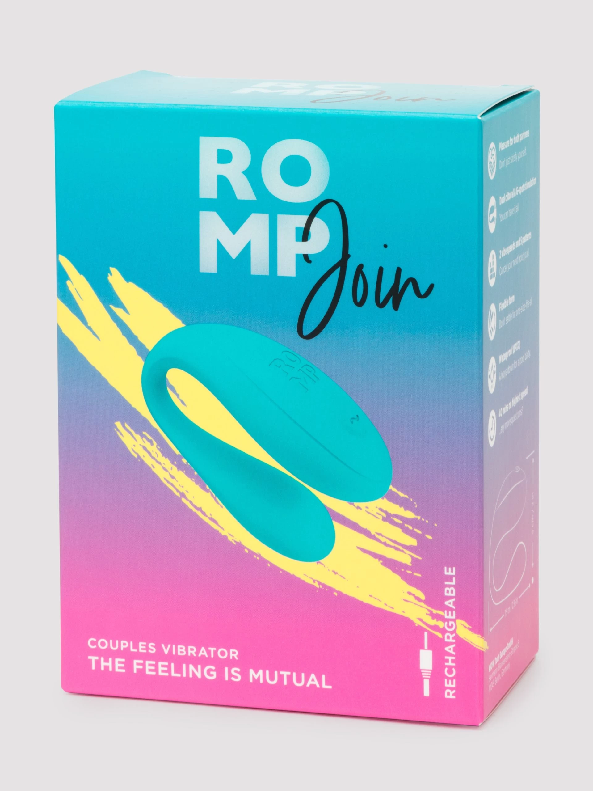 ROMP Join Rechargeable Couple's Vibrator 8 ROMP Join Rechargeable Couple's Vibrator - Image 6