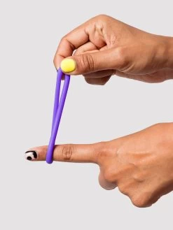 ROMP Remix Trio Silicone Cock Ring Set (3 Piece) -Online Sex toys shop 86368 a48521 purple 005