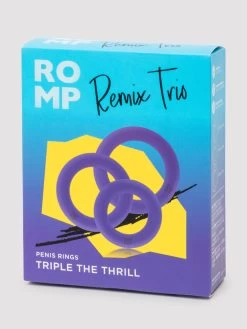 ROMP Remix Trio Silicone Cock Ring Set (3 Piece) -Online Sex toys shop 86368 a48521 purple 006