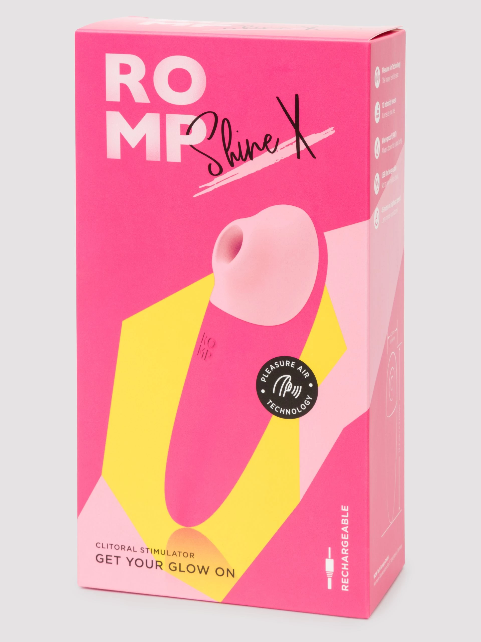 ROMP Shine X Rechargeable Silicone Clitoral Suction Stimulator 9 ROMP Shine X Rechargeable Silicone Clitoral Suction Stimulator - Image 7