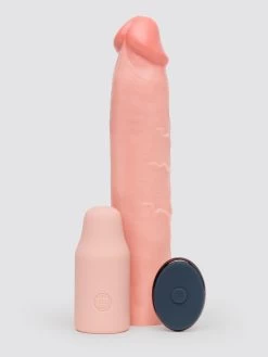 Fantasy X-Tensions 3 Extra Inches Extra Girthy Remote Control Silicone Penis Extender
