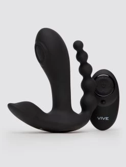Shots Toys Vive KATA Rechargeable Pulsing Remote Control Triple Stimulation Vibrator