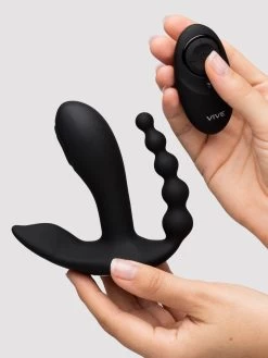 Shots Toys Vive KATA Rechargeable Pulsing Remote Control Triple Stimulation Vibrator -Online Sex toys shop 86448 a48589 black 005