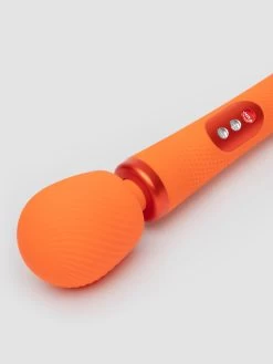 Fun Factory VIM Extra Quiet Silicone Wand Vibrator -Online Sex toys shop 86451 a48592 orange 002