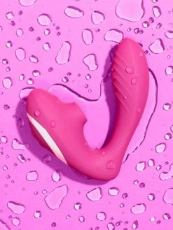 Lovehoney Mon Ami G-Spot And Clitoral Suction Stimulator -Online Sex toys shop 86497 a48635 red 002