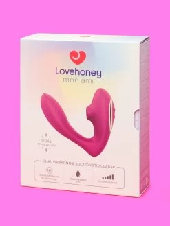 Lovehoney Mon Ami G-Spot And Clitoral Suction Stimulator -Online Sex toys shop 86497 a48635 red 005