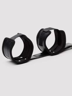 Bondage Boutique Faux Leather Collar To Wrist Restraints -Online Sex toys shop 86528 a48653 black 003