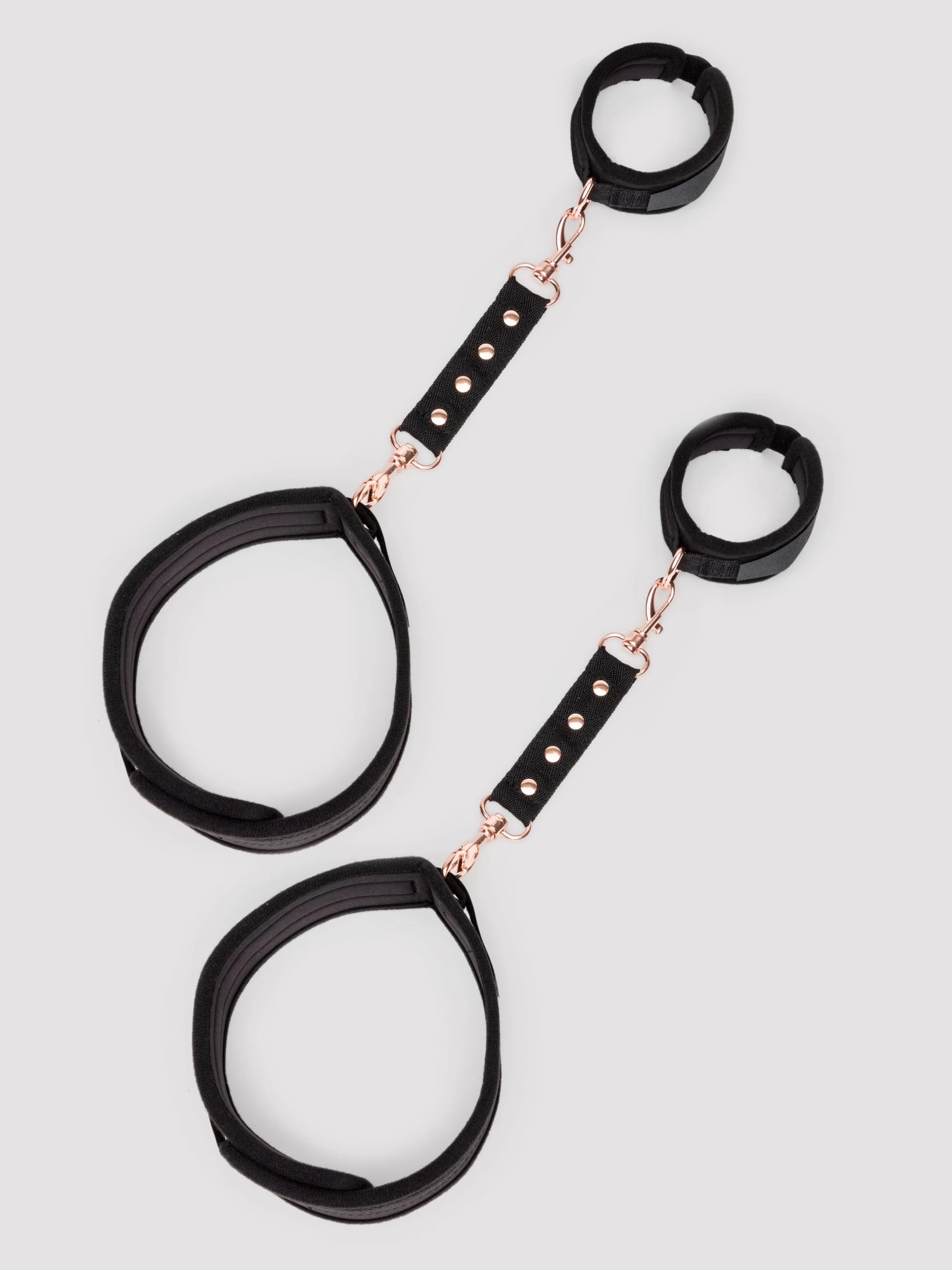 Bondage Boutique Soft Wrist To Thigh Restraints 3 Bondage Boutique Soft Wrist To Thigh Restraints