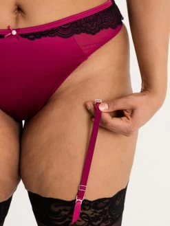 Lovehoney Plus Size Satin Romance Purple High-Waisted Crotchless Garter Thong 11 Lovehoney Plus Size Satin Romance Purple High-Waisted Crotchless Garter Thong -Online Sex toys shop 86543 a48662 purple x size 002