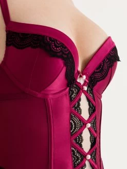 Lovehoney Satin Romance Purple Basque Set -Online Sex toys shop 86545 a48664 purple regular 004