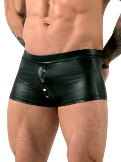 Svenjoyment Black Wet Look Cuff And Studs Boxers 6 Svenjoyment Black Wet Look Cuff And Studs Boxers -Online Sex toys shop 86632 a48705 black regular 001