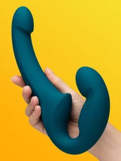Fun Factory Share Lite Silicone Strapless Strap-On -Online Sex toys shop 86817 a48869 blue 001