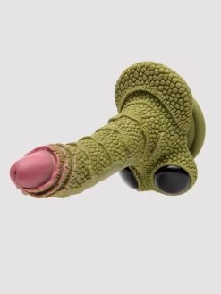 Fantasy Swamp Monster Silicone Scaly Dildo