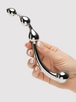 Njoy Fun Wand Stainless Steel Dildo 12 Njoy Fun Wand Stainless Steel Dildo -Online Sex toys shop 9034 a9034 silver 004