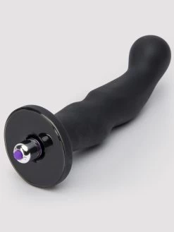 Tantus Silicone P-Spot Anal Vibrator 7.5 Inch -Online Sex toys shop 9619 a9619 black 002
