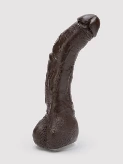 Doc Johnson Black Thunder Realistic Vac-U-Lock Dildo 9 Inch